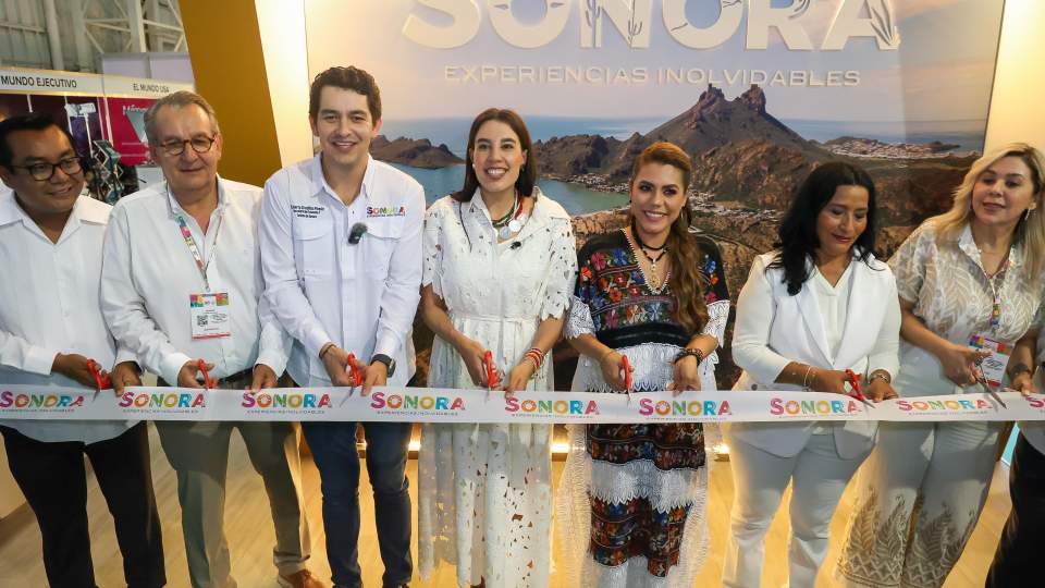 Gobierno de Sonora presente en inicio del Tianguis Turístico 2026